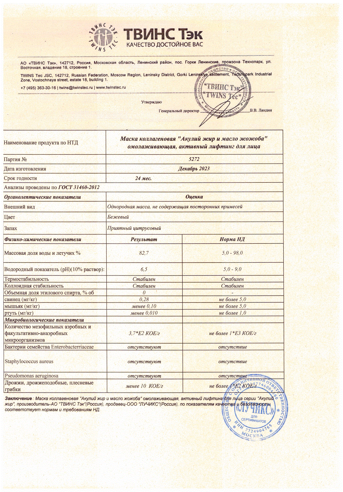 Паспорт №122023